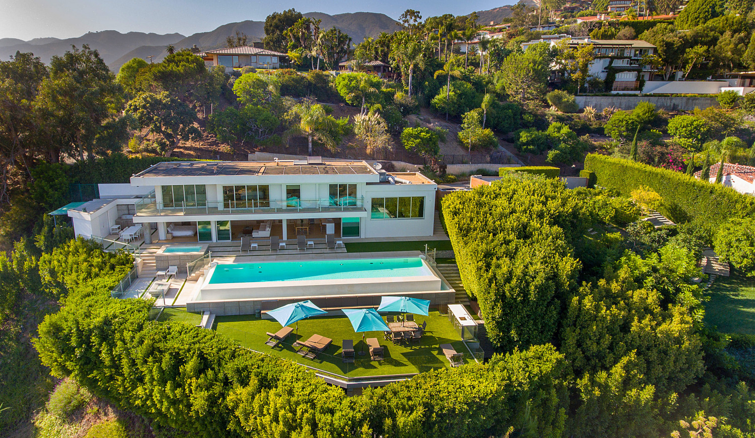 Modern Pacific Palisades Estate Rental | Ocean View Luxury Estate — private estate event venue in Pacific Palisades