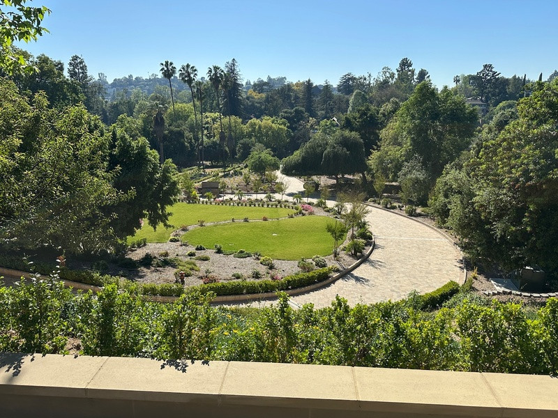 Panoramic Garden Views at Luxury Pasadena Estate